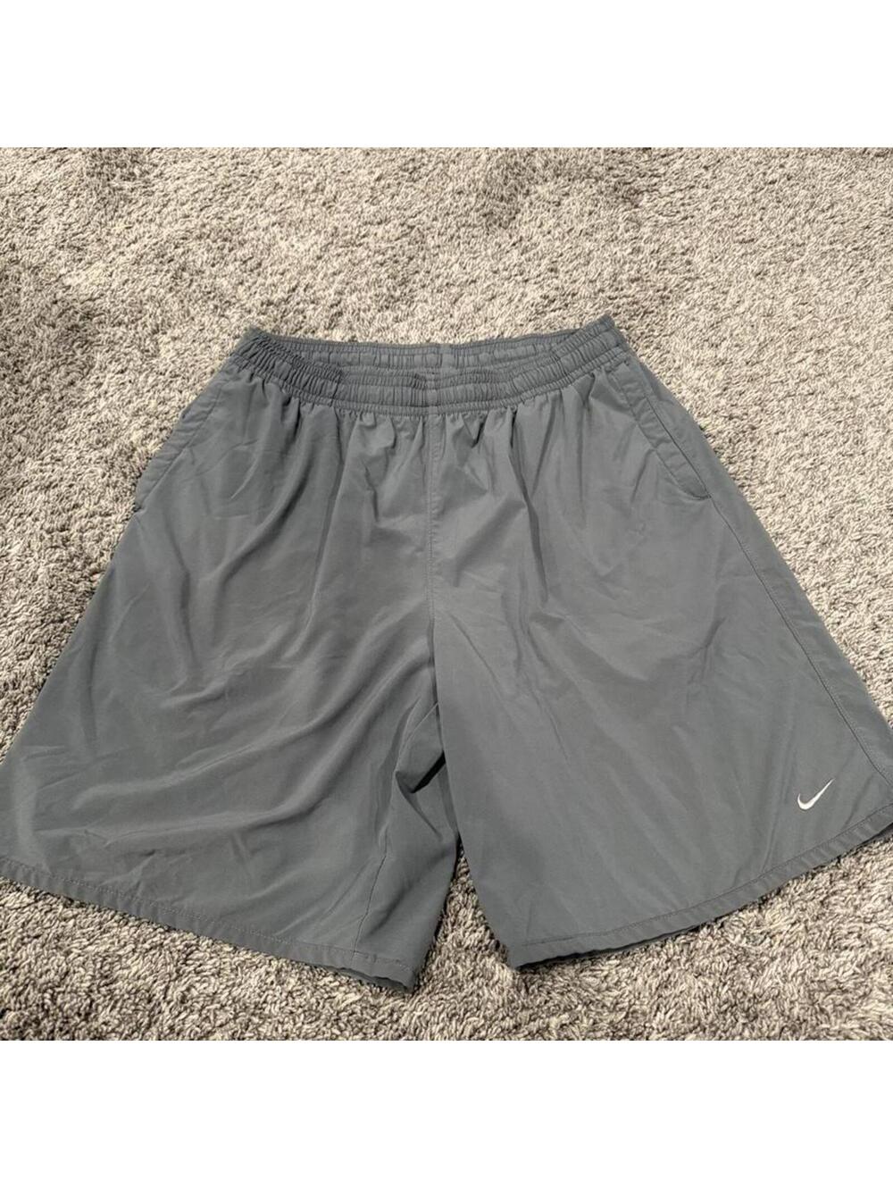 Nike Dri-FIT Men's Gray Sports Shorts Size Large
